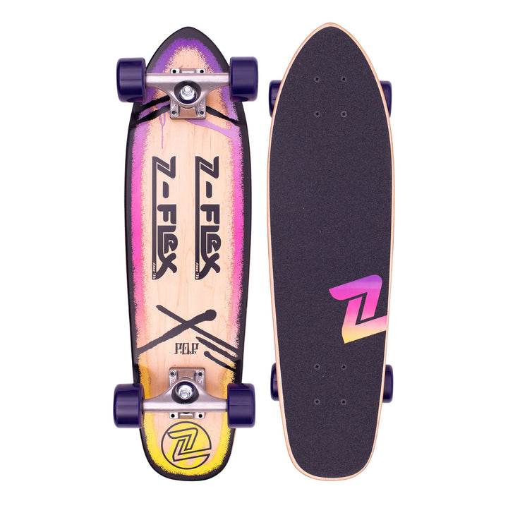 P.O.P 27" Purple Fade